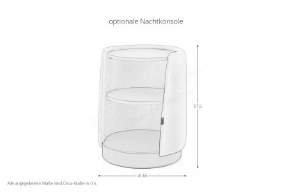 Eforma von Musterring - Boxspringbett KT10 rosa