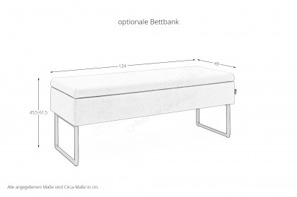 Eforma von Musterring - Boxspringbett KT10 rosa