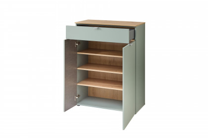 Bari von Innostyle - Schuhschrank in Schilfgrün matt
