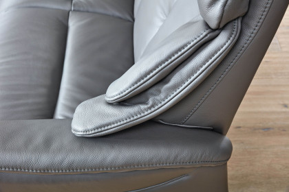 7717 von Himolla - Funktionssessel zinn