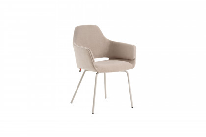 Lotus-dining von Mobitec - Stuhl mit einem Vierfußgestell