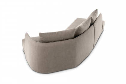 New York von designwerk - Eckcouch rechts taupe