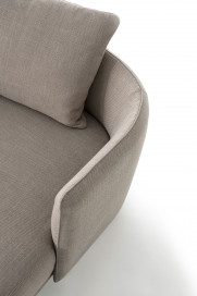 New York von designwerk - Eckcouch rechts taupe