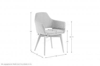 Lotus-dining von Mobitec - Stuhl aus Buche