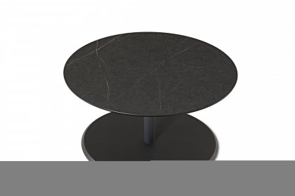 1724 von Vierhaus - Couchtisch oval in Marmara Marmor Nero