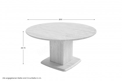 #243 Coffee Table von Skovby - Couchtisch aus Eiche gefertigt
