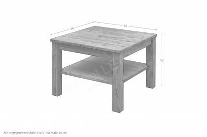 CT2287 von Elfo Möbel - Couchtisch Eiche geölt