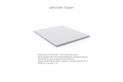 Palma I von COTTA - Boxspringbett moss mit Motor