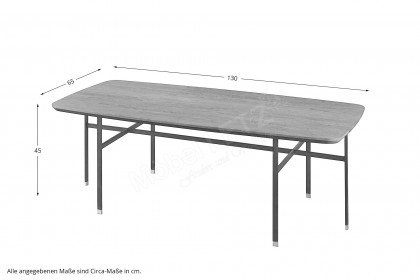 #244 Coffee Table von Skovby - Couchtisch Eiche, schwarz lackiert