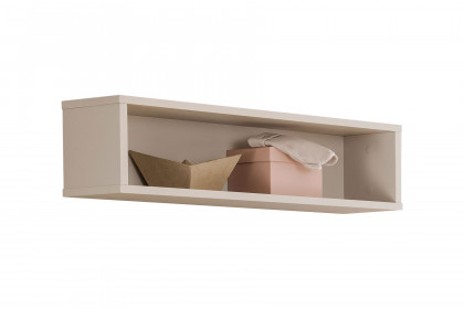 Stiene von Paidi - Jugendzimmer-Set mit Schrank & Bett beige - Eiche massiv