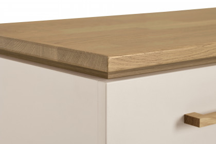 Stiene von Paidi - Jugendzimmer-Set mit Schrank & Bett beige - Eiche massiv