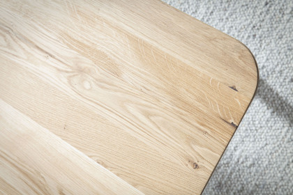 Marko von Elfo Möbel - Couchtisch 2038 Eiche/ schwarz