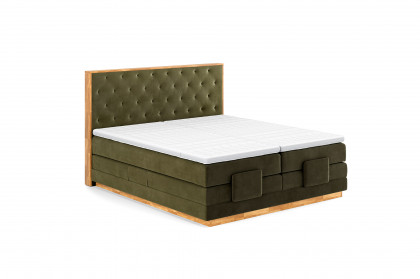 Palma II von COTTA - Boxspringbett olive mit Motor