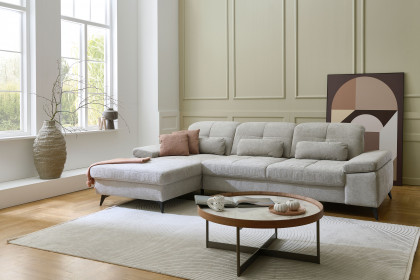 MP-IN24022 von Megapol - Eckcouch Variante links silver