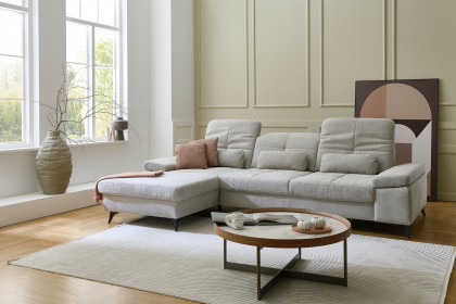 MP-IN24022 von Megapol - Eckcouch Variante links silver