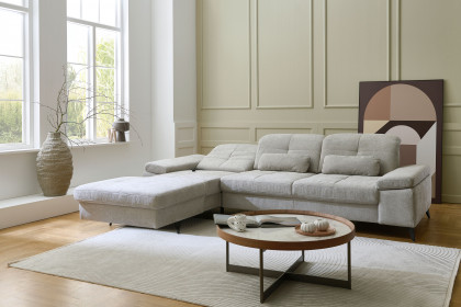 MP-IN24022 von Megapol - Eckcouch Variante links silver