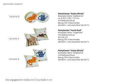 Tiago von Paidi - Kinderbett beige mit Baldachin Motiv Petersilienweg 8