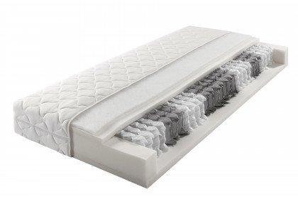 DormiSpring-T100 von Sun Garden - Taschen-Federkern-Matratze H3 100 x 200