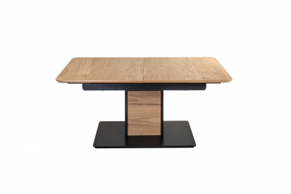 2330 von Vierhaus - Couchtisch höhenverstellbar in Wildeiche Echtholzfurnier