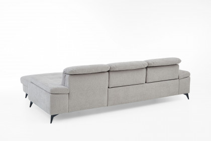 MP-IN24022 von Megapol - Eckcouch Variante rechts silver