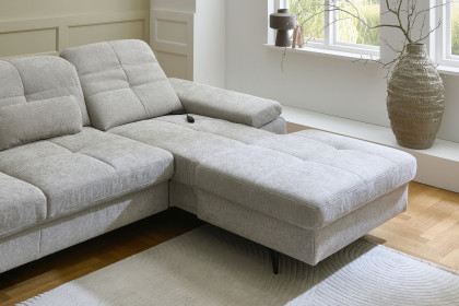 MP-IN24022 von Megapol - Eckcouch Variante rechts silver