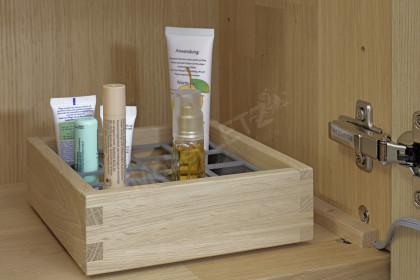 Jarin von Musterring - Badezimmer Altholz-Eiche & Glas titan