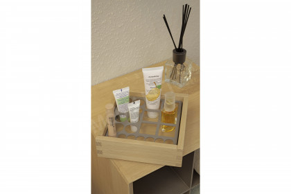 Jarin von Musterring - Badezimmer Altholz-Eiche & Glas titan