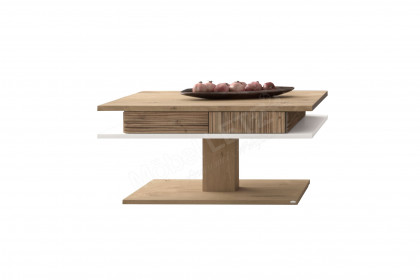 V/lacera living von Voglauer - Couchtisch Wildeiche mit Lack weiß