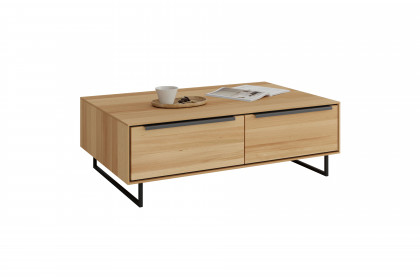 Brest von Elfo Möbel - Couchtisch 6585 Buche/ schwarz
