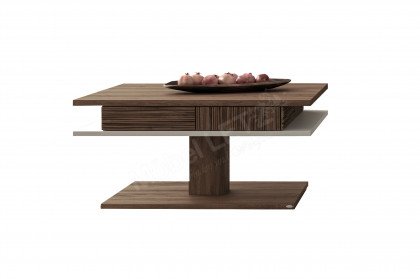 V/lacera living von Voglauer - Couchtisch in Wildnuss und Lack taupe