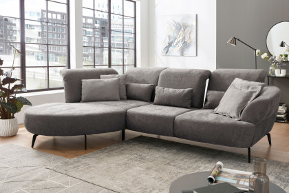 Dance von Sit & More - Ecksofa links taupe