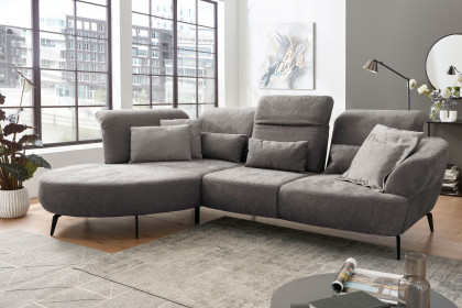 Dance von Sit & More - Ecksofa links taupe