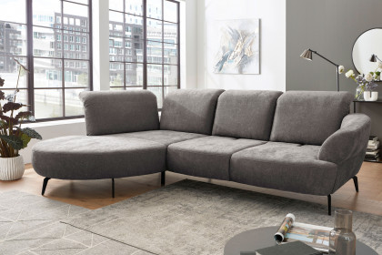 Dance von Sit & More - Ecksofa links taupe