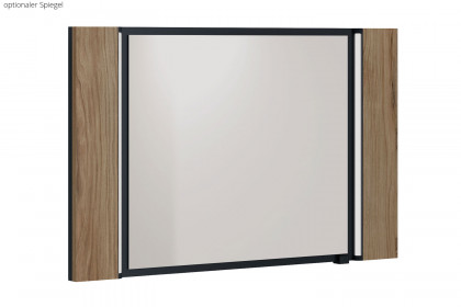 Brolo-Schlafzimmer von Meble Wojcik - Schubkasten-Kommode Eiche/ weiß