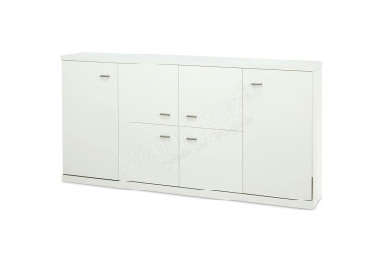 Armadi von Nehl - Schrankbett quer Lack weiß