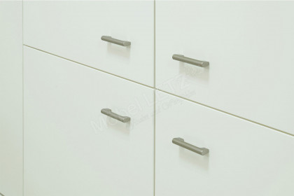 Armadi von Nehl - Schrankbett quer Lack weiß