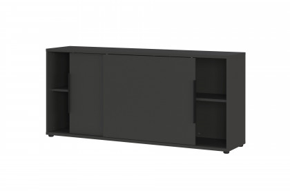 GW-Mailand von Germania - Schiebetürenschrank graphit