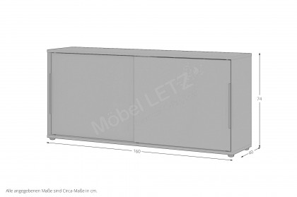 GW-Mailand von Germania - Schiebetürenschrank in Weiß