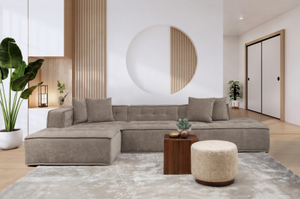 Canna von Het Anker - Polstergarnitur links schlamm