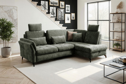 Luana von Sit & More - Polstergarnitur rechts forest