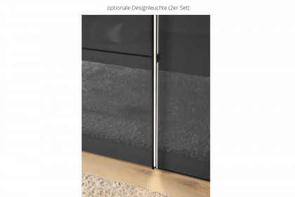 San Antonio von Musterring - Schlafzimmer-Set Front Lava-Glas