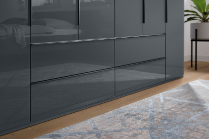 San Antonio von Musterring - Schlafzimmer-Set Front Lava-Glas