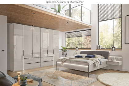 San Antonio von Musterring - Schlafzimmer-Set Front Lava-Glas