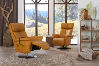 7727 von Himolla - Relaxsessel safran
