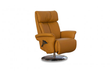 7727 von Himolla - Relaxsessel safran