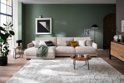 Garbo von SCHÖNER WOHNEN - Ecksofa links nature