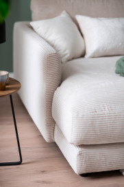 Garbo von SCHÖNER WOHNEN - Ecksofa links nature