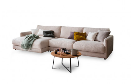 Garbo von SCHÖNER WOHNEN - Ecksofa links nature