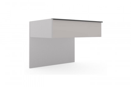 San Antonio von Musterring - Schlafzimmer champagner mit Glasfronten