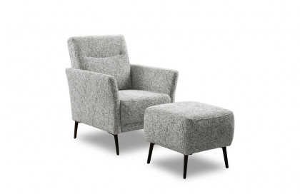 Talvi von Sit & More - Polstersessel silver